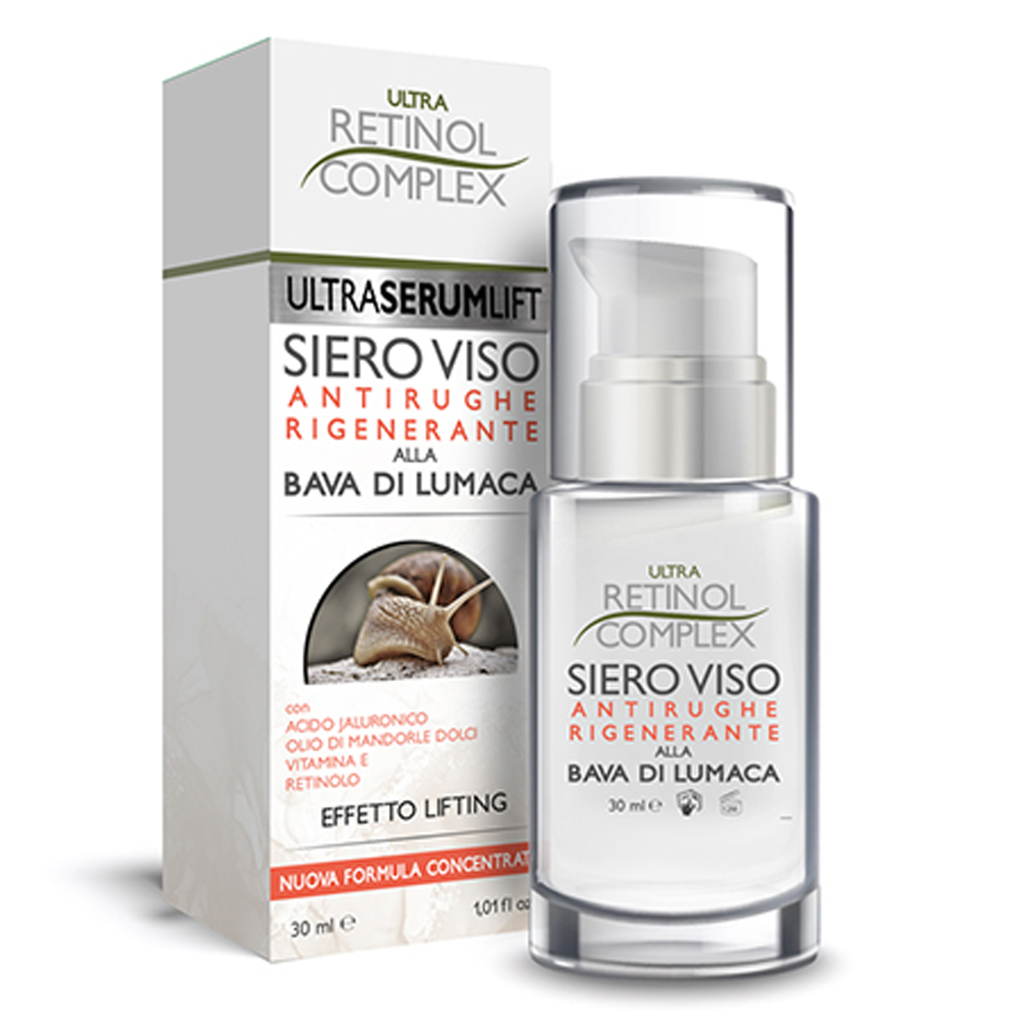 Ultra Retinol Complex Siero Viso Bava Di Lumaca Ml