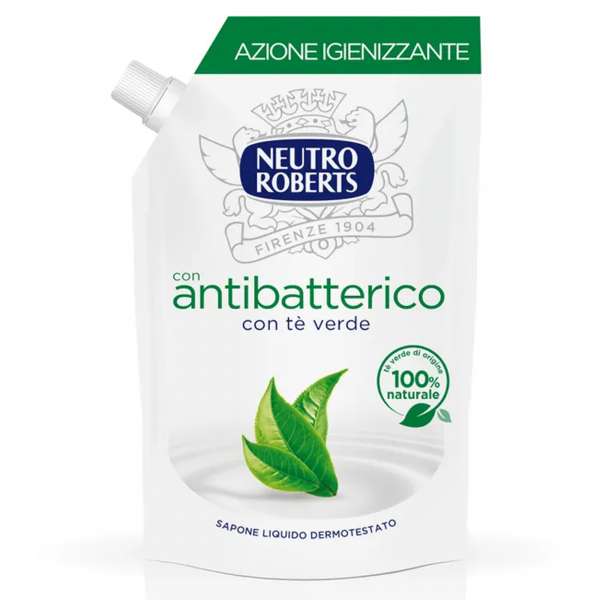 Neutro Roberts Sapone Liquido Antibatterico Ricarica Ml