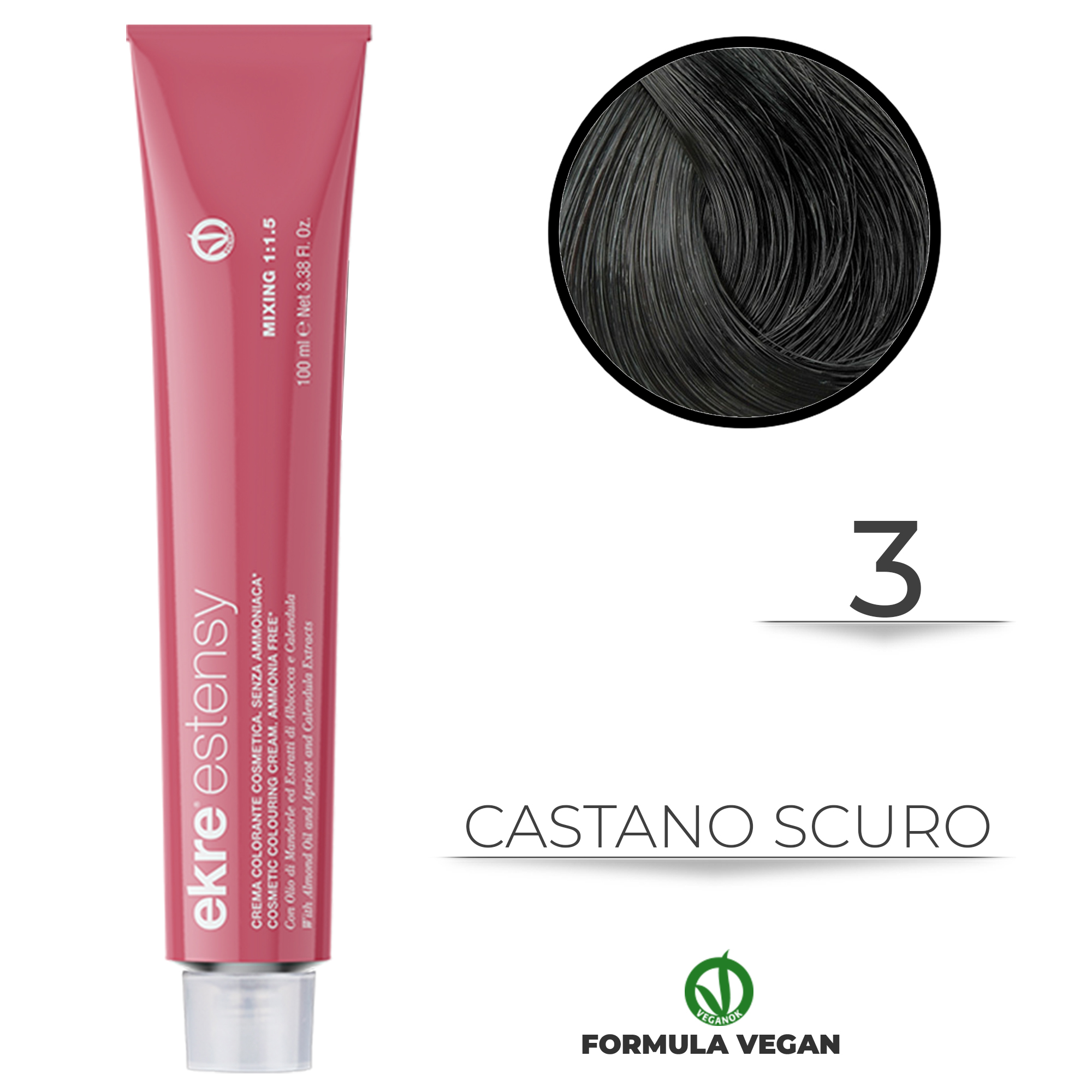 Ekre Estensy 3 - Tintura Capelli Senza Ammoniaca 100ml