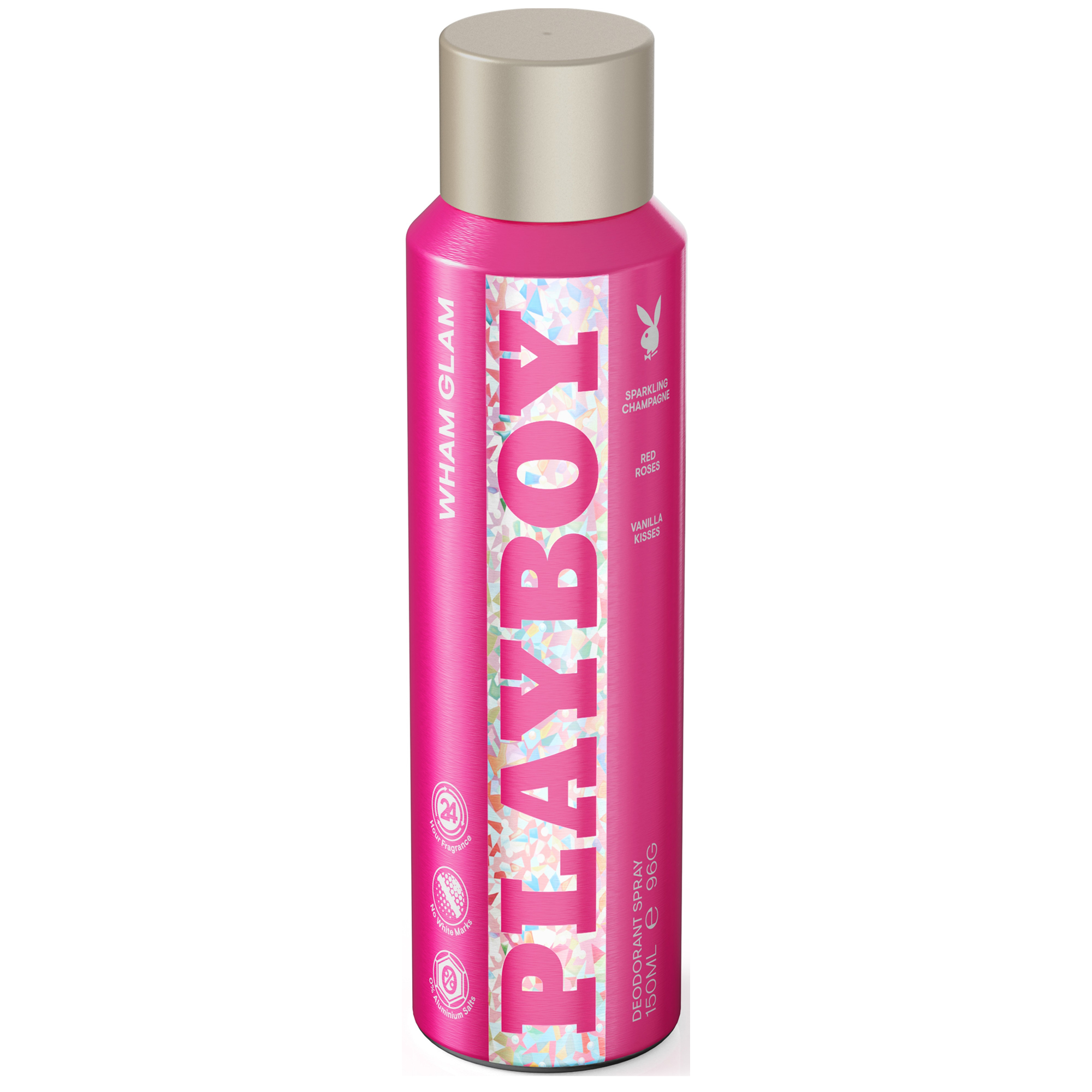 Playboy Deodorante Spray Donna Wham Glam - 150ml