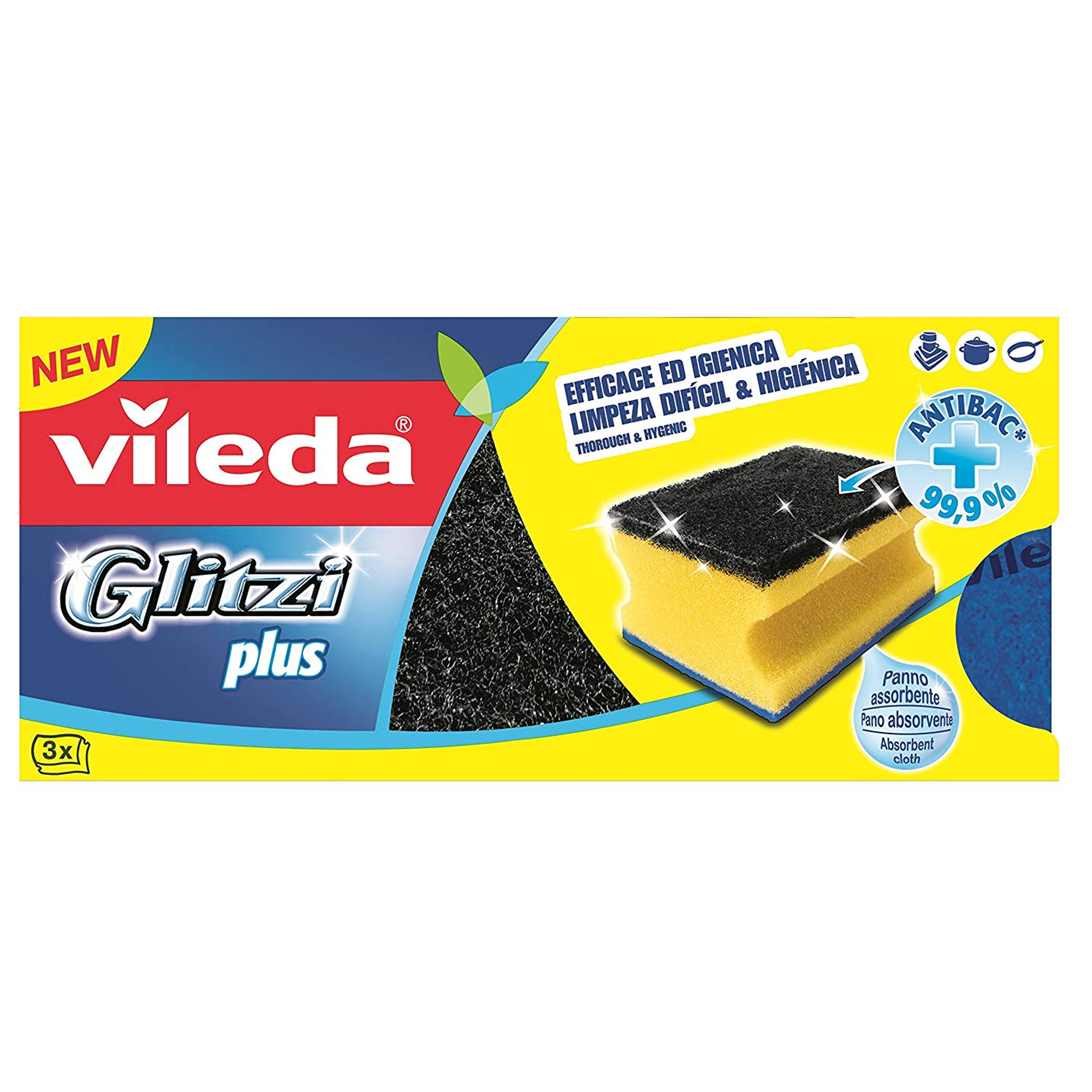 Vileda Glitzi Sponge 3/1 - Premium Supply Croatia