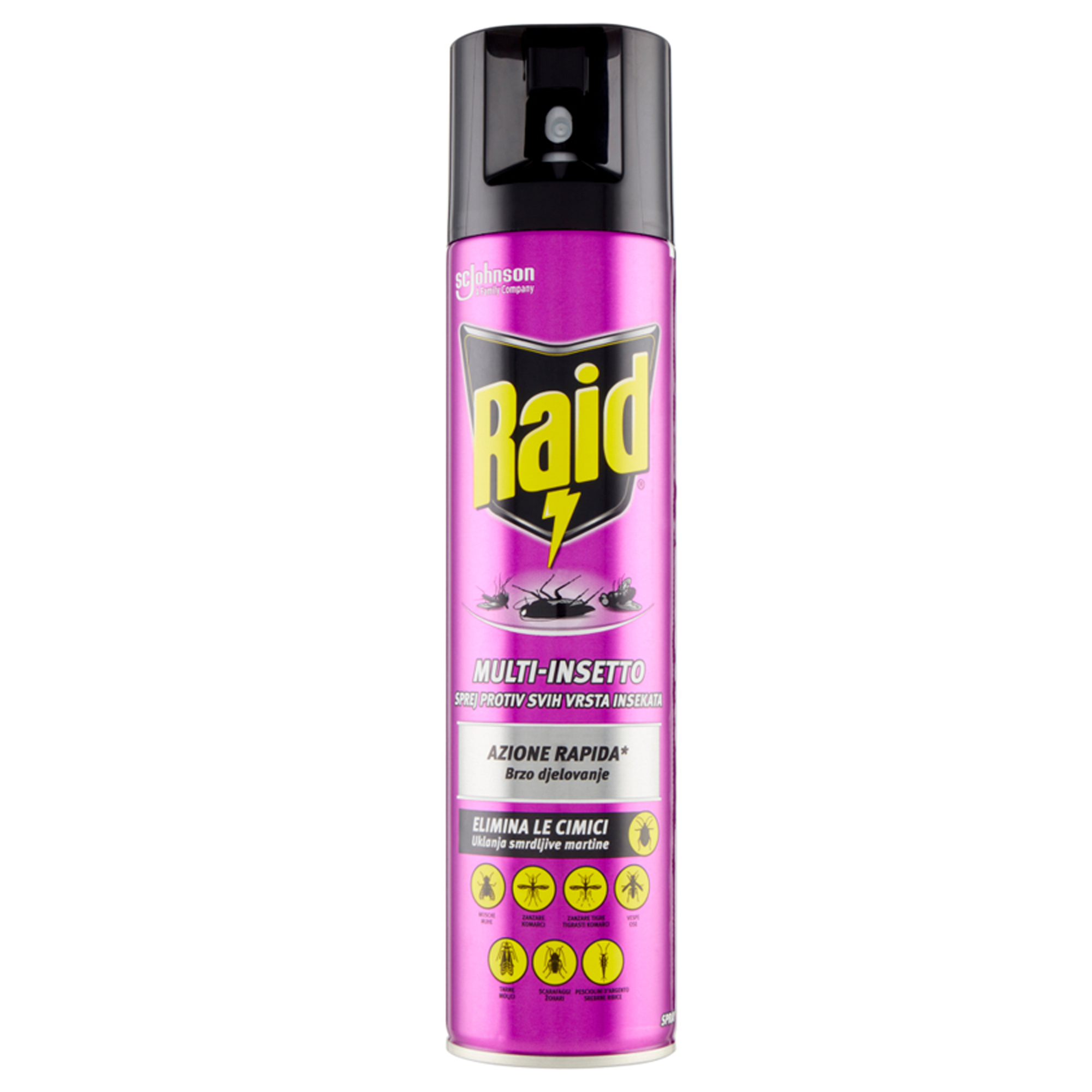 Raid Insetticida Spray Multi Insetto - 400ml