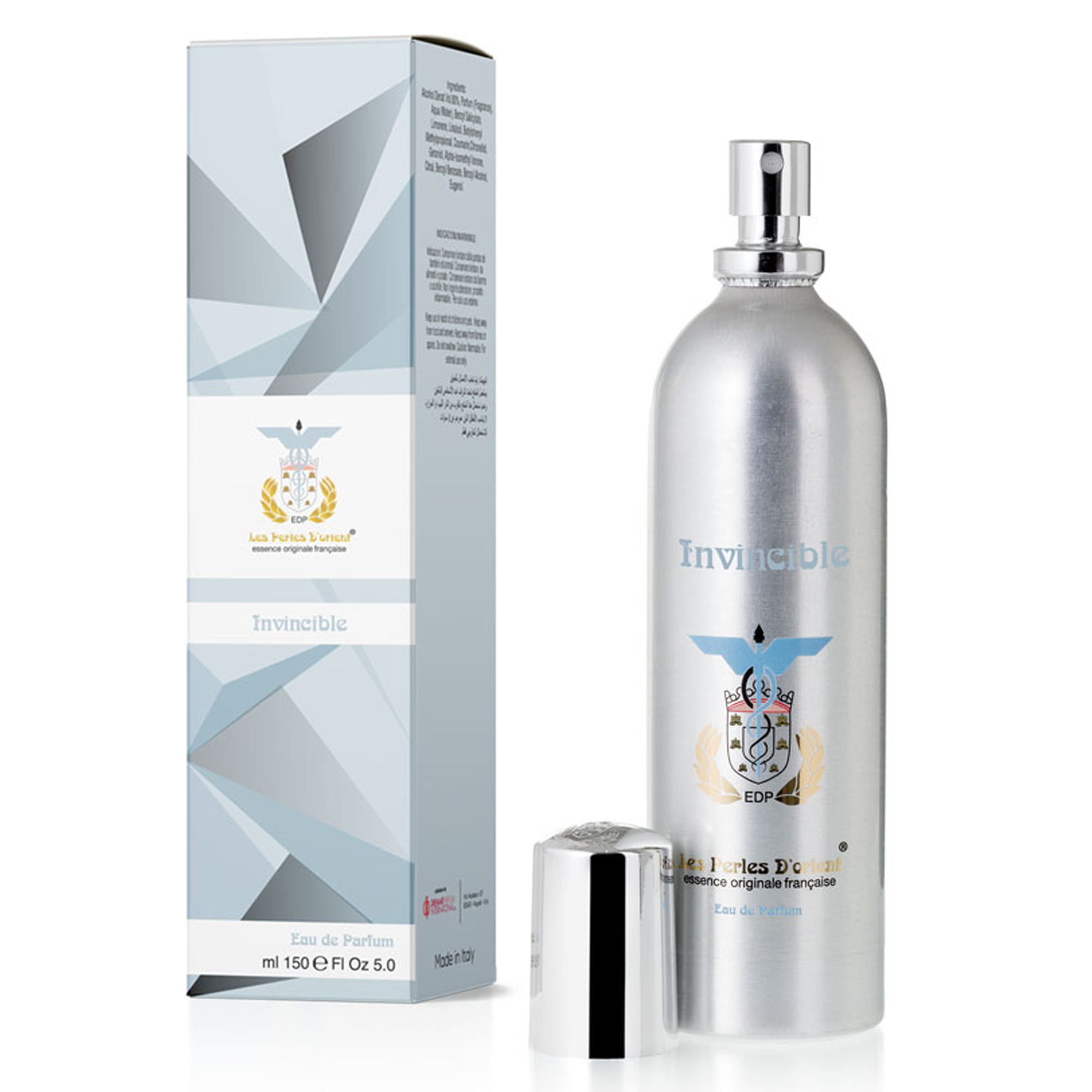 Les Perles D'Orient Invincible Profumo EDP Uomo - 150ml