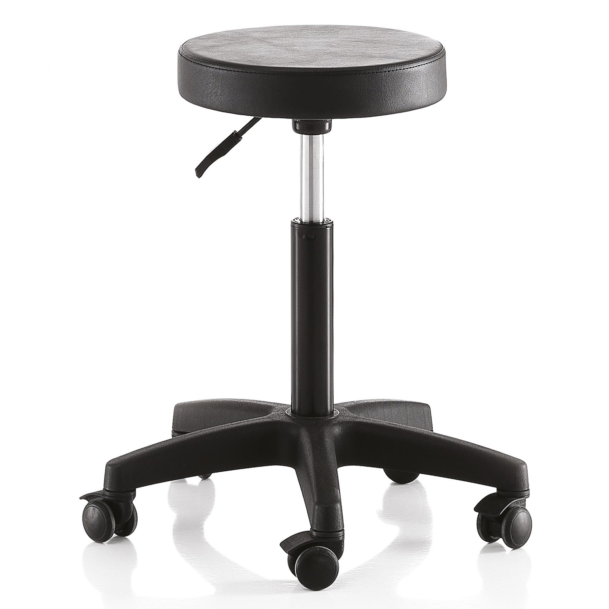 Sgabello Joshua in metallo nero | Leroy Merlin