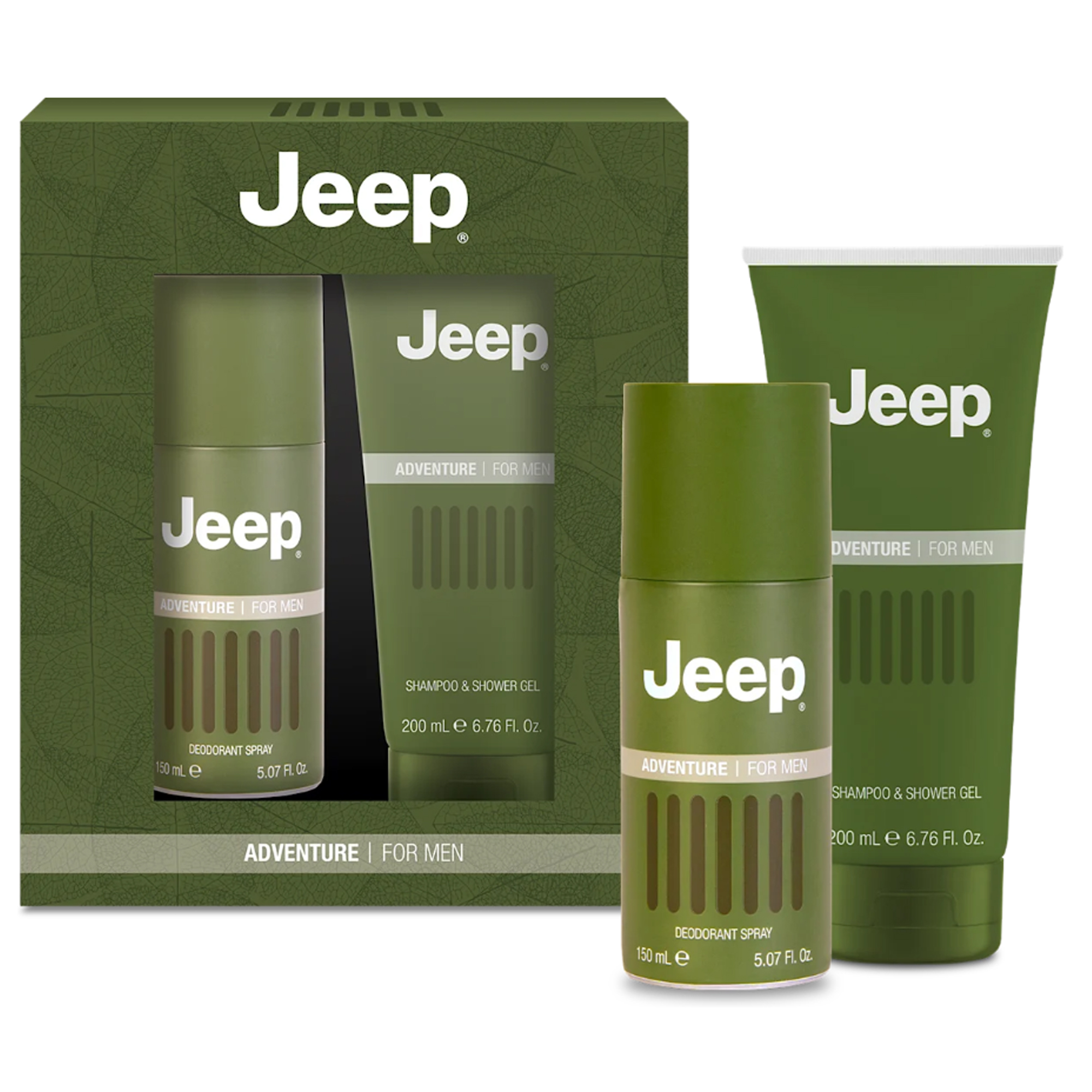 Jeep Adventure Cofanetto ShowerGel e Deodorante