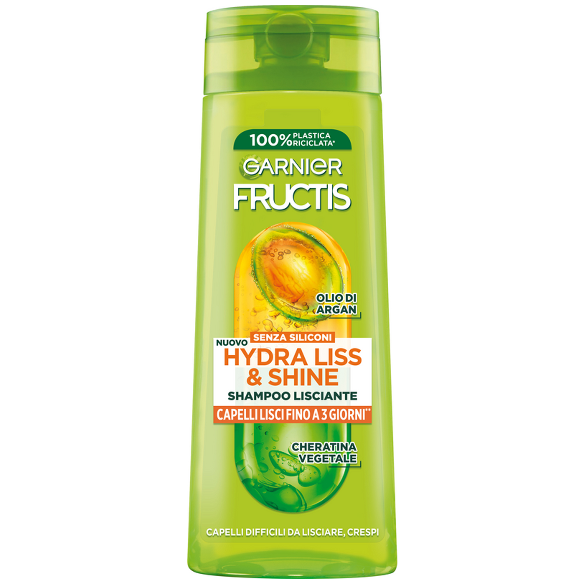 Garnier Fructis Shampoo Hydra Liss Shine - 250ml