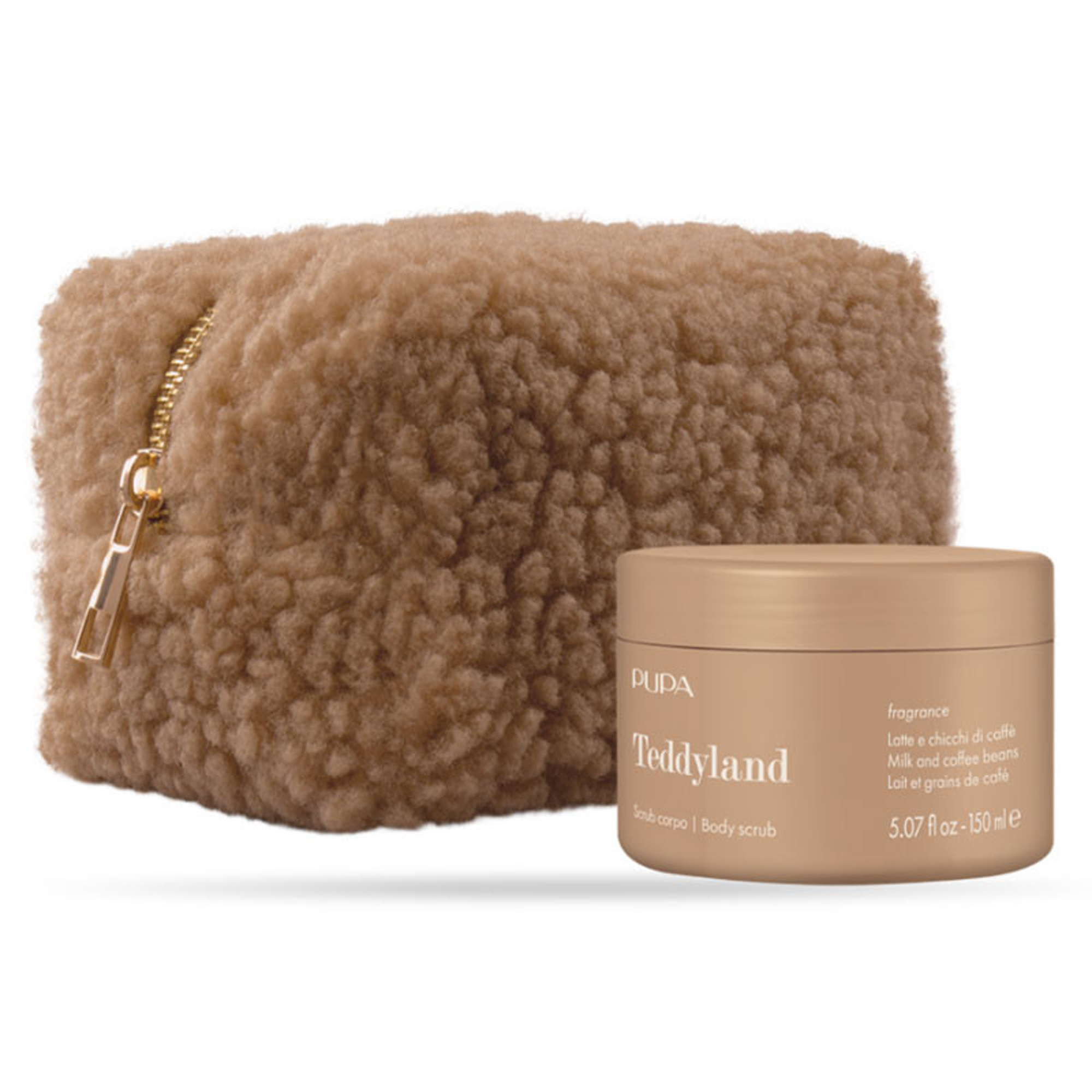 Pupa Teddyland Beauty Kit Scrub Corpo - Latte e Caffè