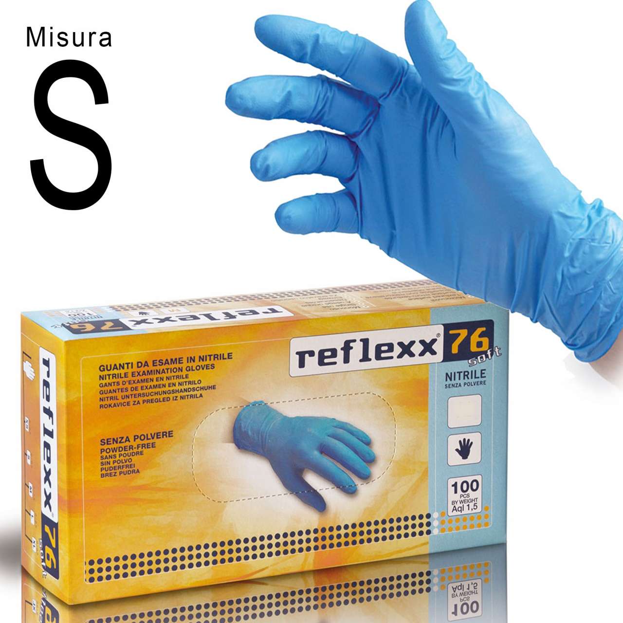 Guanti In Nitrile Rosa Senza Polvere Reflexx N82 Reflexx Da 100 Pezzi Guanti Nitrile Reflexx - 8